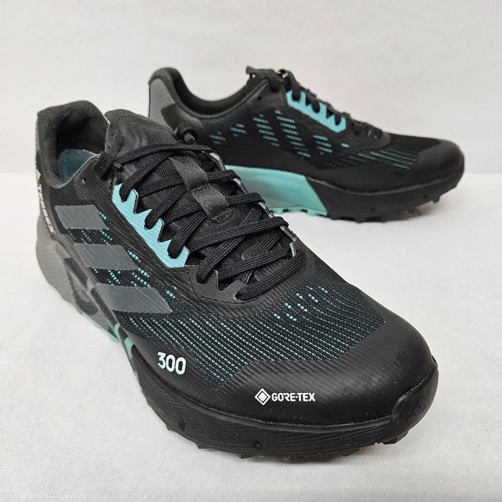 Adidas Women's Terrex Agravic Flow 2 GTX Trail Running Shoes h03382 Black Sz 9‎